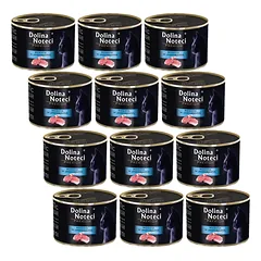 Dolina Noteci Premium katėms su ėriena 12x185g