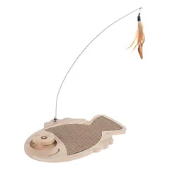 TIAKI Holzfisch zum Kratzen & Spielen