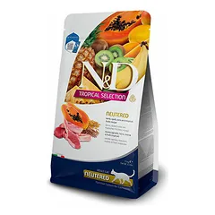 Farmina N&D Cat Tropical Selection Neutered su ėriena, sausas maistas katėms 5 kg — 1 nuotrauka