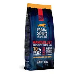 PRIMAL SPIRIT Wanderlust minkštas maistas šunims su vištiena ir ryžiais 2x12 kg