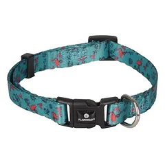 Halsband Samar mit Flamingo grün
