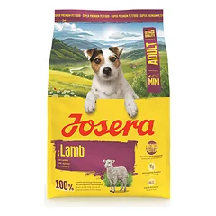 2 vnt. Josera Mini Lamb begrūdis sausas pašaras mažų veislių šunims su ėriena, 3 kg