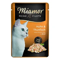 MIAMOR Feine Filets vištienos ir tuno paketėlis 100 g