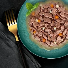 Sheba Nature's Collection padaže Protein suaugusioms katėms, porciniai pakeliai 96 x 85 g, Feine Vielfalt (Huhn, Truthahn, Thunfisch, Lachs) 96x85g — 3 nuotrauka