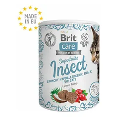 Brit Care Cat Snack Superfruits Insect 100g