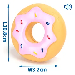 Nobleza vinilinis žaislas šunims spurga M 10,8x3,2 cm — 4 nuotrauka