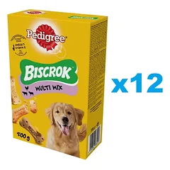 PEDIGREE Multi Mix Biscrok skanėstai šunims 12x500 g