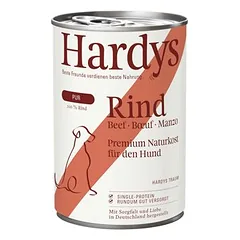 Hardys Pur drėgnas maistas šunims 6 x 400 g