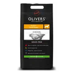Oliver's Start Grain Free sausas pašaras jauniems šunims