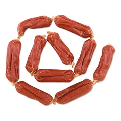 Wanpy Duck Sausages skanėstai šunims, vytintos antienos dešrelės, 100 g — 2 nuotrauka