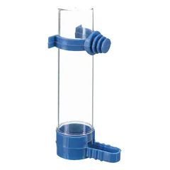 Trixie Maisto ir vandens dozatorius plastikinis girdytuvas ir lesyklėlė paukščiams, 50 ml, 11 cm — 2 nuotrauka