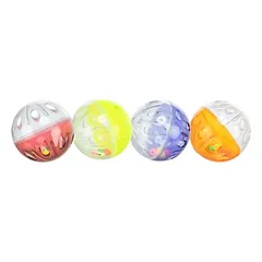 Trixie Barškančių kamuoliukų rinkinys, plastikas 4.5 cm, 4 vnt.