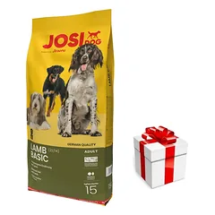 JOSERA JosiDog Lamb Basic 15kg + STAIGMENA ŠUNIUI