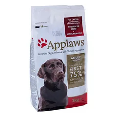 Applaws Dog Adult Large Chicken sausas maistas suaugusiems didelių veislių šunims su vištiena, be grūdų, 2 kg — 2 nuotrauka