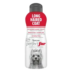 Tropiclean Perfect Fur Long Haired Coat Shampoo - šampūnas šunims su ilgu kailiu