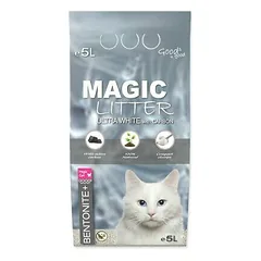 Magic Litter Bentonite Ultra White with Carbon 5 L