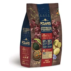 Sausas maistas šunims Polaris Dog Adult All Beef & Turkey GF su jautiena ir kalakutiena, 2.5 kg