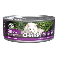CHARM Fresh Venison Soft Pate visavertis minkštas paštetas katėms iš elnienos 85g nuotrauka