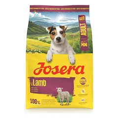 Josera Mini Lamb begrūdis sausas pašaras mažų veislių šunims su ėriena, 10 kg