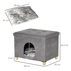 Kačių guolis 60 × 45 × 44,5 cm — 3 nuotrauka