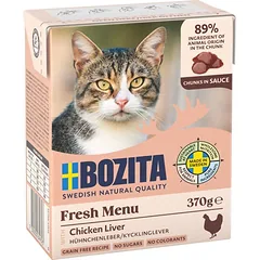 BOZITA Cat Paukštienos kepenėlės padaže 370g