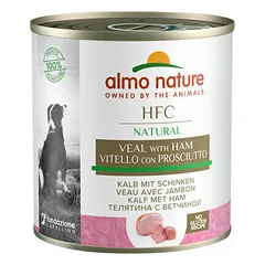 Almo Nature HFC Natural teļš ar šķinķi 290 g - konservi suņiem — 2 nuotrauka