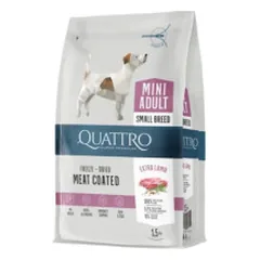 Quattro Mini Lamb sausas pašaras su ėriena mažų veislių šunims