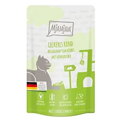 MjAMjAM bandomasis rinkinys 12 x 125 g, drėgnas maistas katėms, 100 - 199 g — 4 nuotrauka