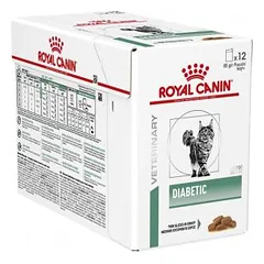 Royal Canin Vet VD Diabetic veterinarinis drėgnas maistas katėms 85g parduotuvėje petreon.lt