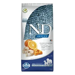 Farmina N&D Dog Ocean Medium & Maxi Adult su menke, sausas maistas šunims 12 kg