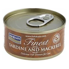 Fish4Cats Finest Cat Sardine and Mackerel 70 g