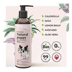 Comfy šampūnas nature puppy, šuniukams, 250ml — 2 nuotrauka