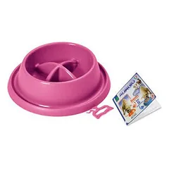 Georplast Adagio lėto maitinimo plastmasinis dubenėlis šunims, 21,5×20,5×5,5 cm — 2 nuotrauka