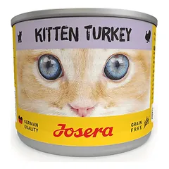 Josera Kitten Turkey begrūdis konservuotas pašaras jaunoms katėms su kalakutiena, 200 g