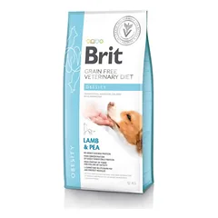 Brit GF Veterinary Diets Dog Obesity sausas maistas šunims (kūno masei mažinti ir svoriui kontroliuoti)