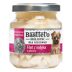 Basttet'o Holistic kalakutienos filė želėje šuniukams 130g