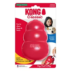 KONG Classic guminis žaislas šunims, XXL, raudona
