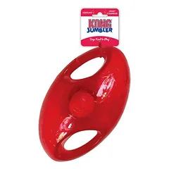 Kong Jumbler Football L/XL patvarus žaislas šunims — 2 nuotrauka