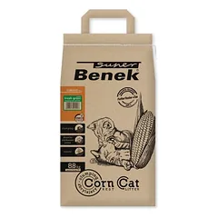 Super Benek Corn Cat Frisches Gras, kraikas katėms, Ekonominė pakuotė: 3 x 7 l (apie 13,2 kg) — 3 nuotrauka