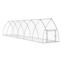 Prolenta Premium tvartelis Taylor Ann, 105 x 300 x 120 cm, sidabrinė, plienas — 3 nuotrauka