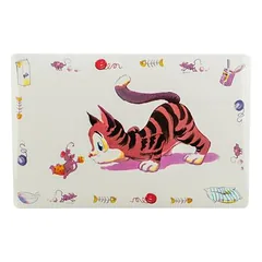 Trixie Napfunterlage Comic-Katze