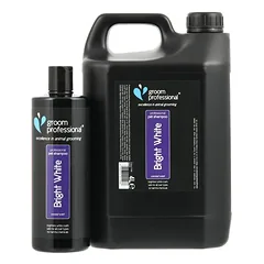 Groom Professional Bright White Shampoo  4000 ml.