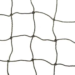 Katzenschutznetz Rollenware, Katzenschutznetz Rollenware oliv mit Drahtverstärkung — 3 nuotrauka
