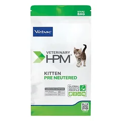 Virbac HPM Cat Kitten Pre Neutered 3 kg parduotuvėje zooplus.de