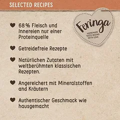 Feringa Selected Recipes drėgnas maistas katėms 6 x 400 g — 3 nuotrauka