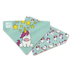 Max & Molly dvipusė skarelė Unicorn - dvipusė skarelė šunims photo