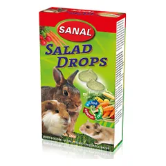Sanal Salad Drops skanėstai graužikams, 45 g nuotrauka