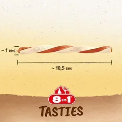 8in1 Tasties su višta Twisters, skanėstai šunims — 5 nuotrauka