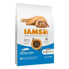 IAMS Advanced Nutrition Kitten su jūros žuvimi, sausas maistas kačiukams, > 10 kg — 3 nuotrauka