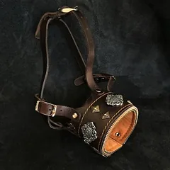 Bestia Ledermaulkorb Aztec